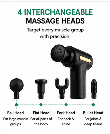 4-Head Octopus Scalp & Head Massager – Manual Stress Relief Tool