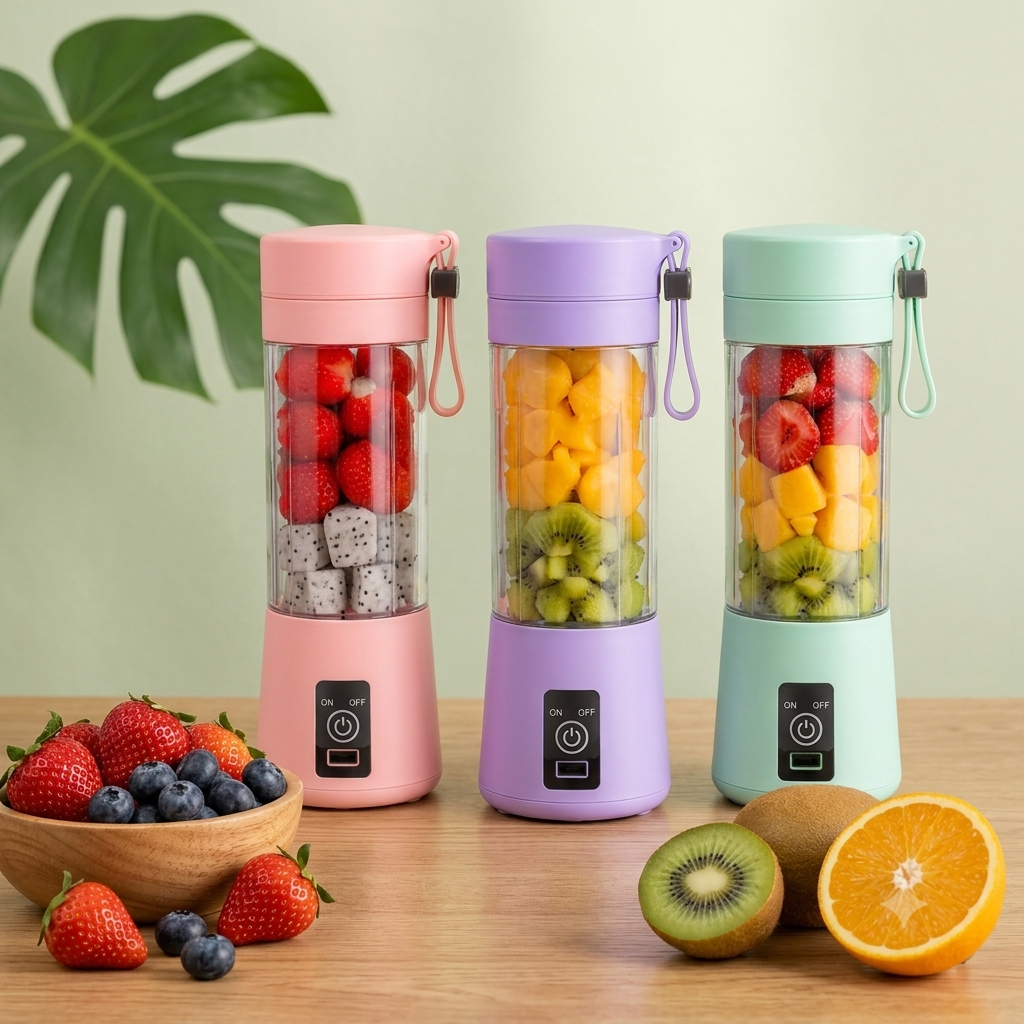 Portable USB Rechargeable Juicer Blender Cup