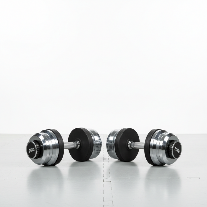 Adjustable Dumbbells 20kg Set