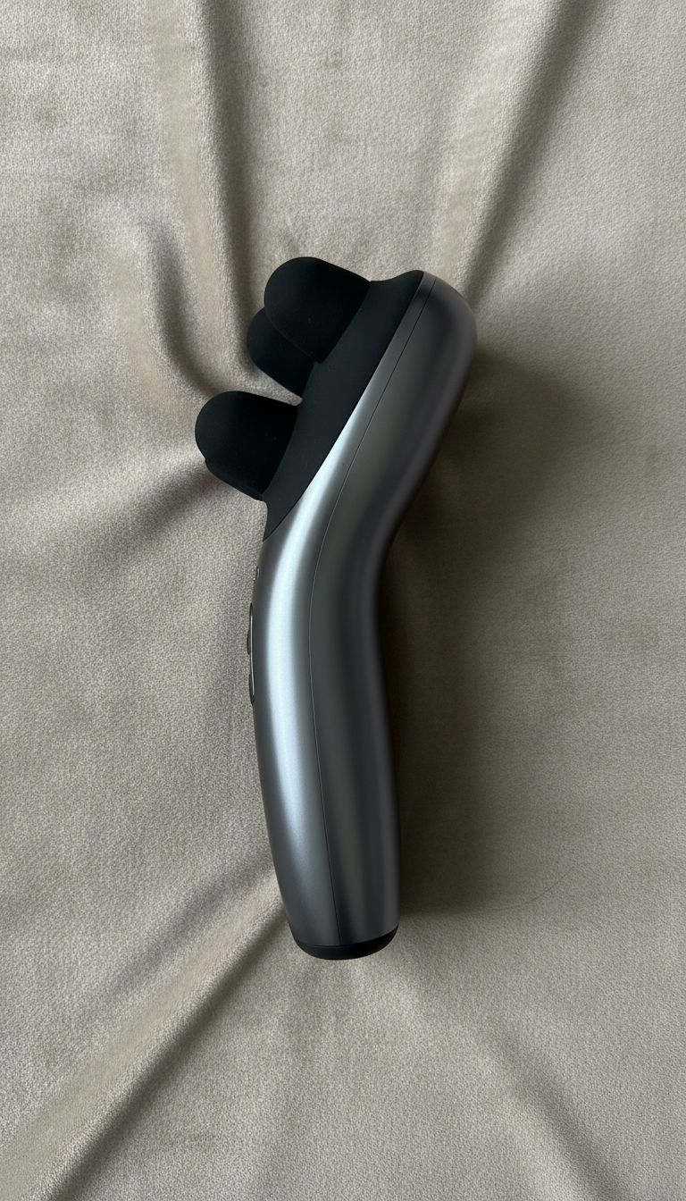 Sleek Electronic Massage Device