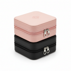 Jewellery Packaging Box - Pink and Black Closed Variants