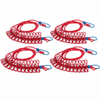 Pack of 4 elastic clotheslines